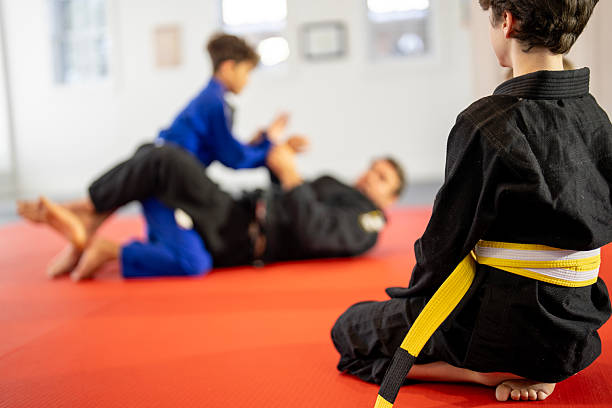 istock Martial Arts Practice Session with Young Students in a Training Center 2207567053
