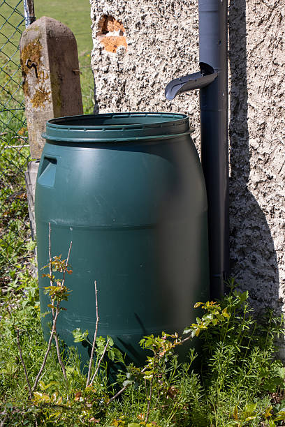 istock A full tank of rainwater under the gutter 2207583212