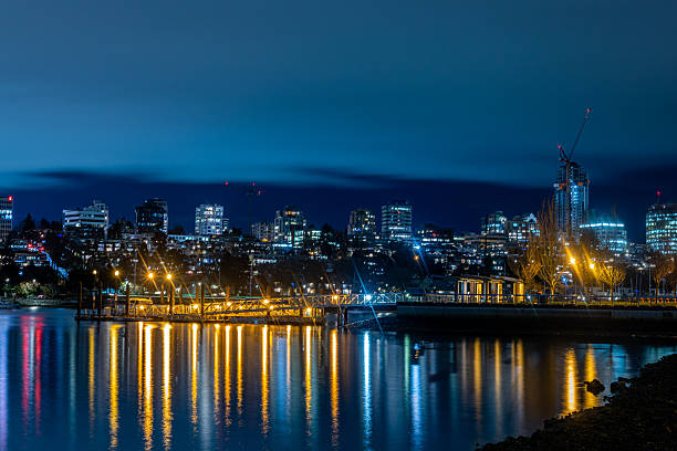 istock Vancouver skyline at night from David Lam Park, March 2025 2207586542