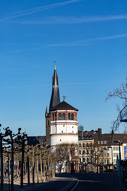 istock View to the city tower in Dusseldorf 2207592209