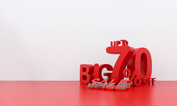 istock Big Sale 3D Text, Bold Marketing and Discount Concept 2207592506