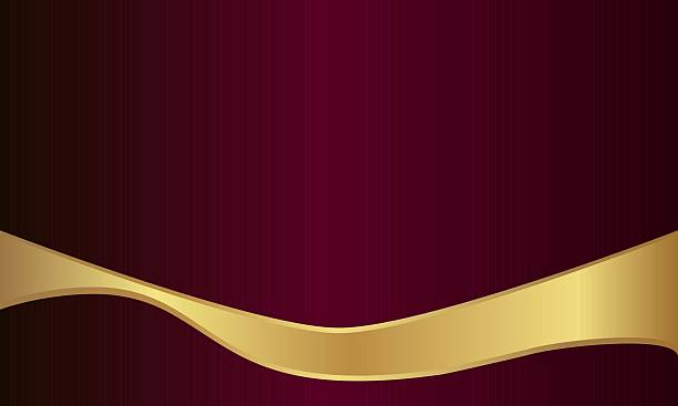 istock Abstract red gold background with elegant dynamic golden lines, smooth curves, luxury modern design elegant premium background. For banner, golden wavy shape, gold radient luxury. Eps10. Vector 2207597558
