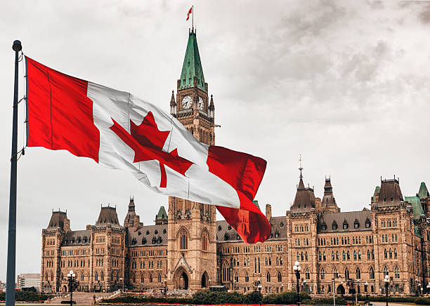 istock national day in ottawa with national flag 2207599499