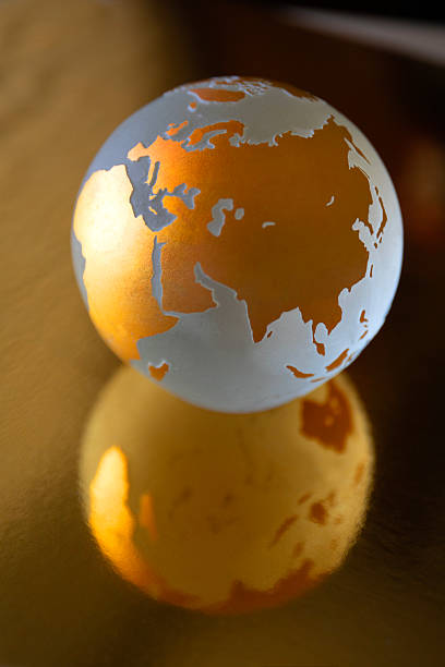 istock Globe,highting india russia europe 2207601416