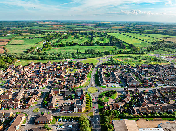 istock Aerial view of Scunthorpe, UK 2207601543