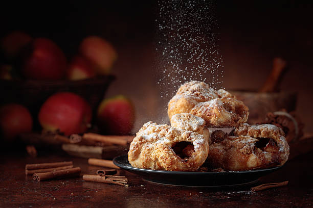 istock Homemade mini apple strudels with apples and cinnamon. 2207603672