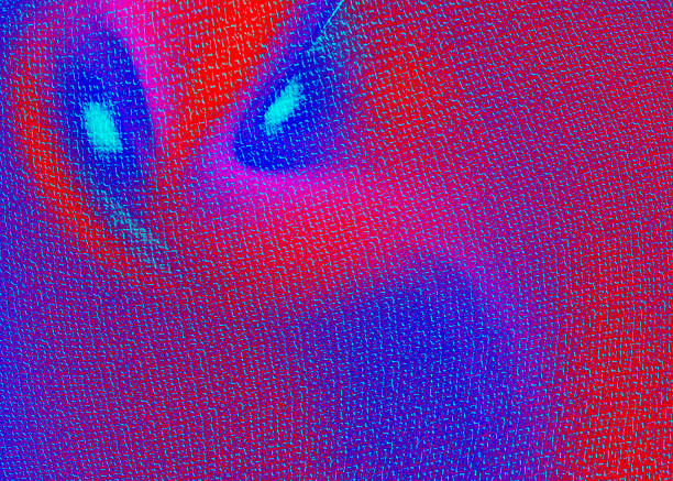 Eyeballs, Surveillance and Cyber Security Background. Digitally generated image. 3d render.