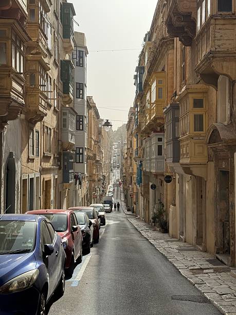 istock Street Scene in Historic Valletta, Malta 2207611793