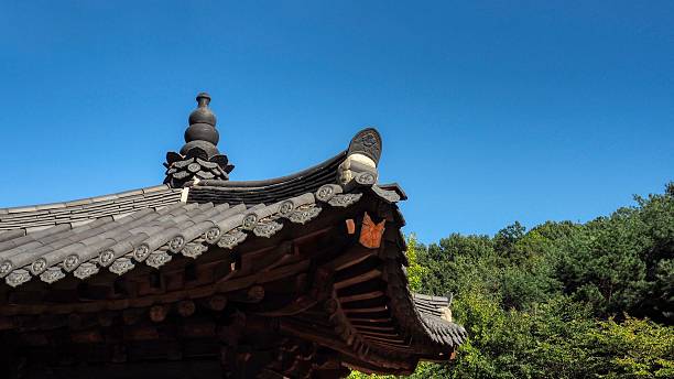 istock Korean traditional building hanok roof 2207614583