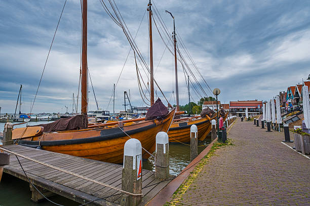 istock Fishing boats in the harbor 2207614990