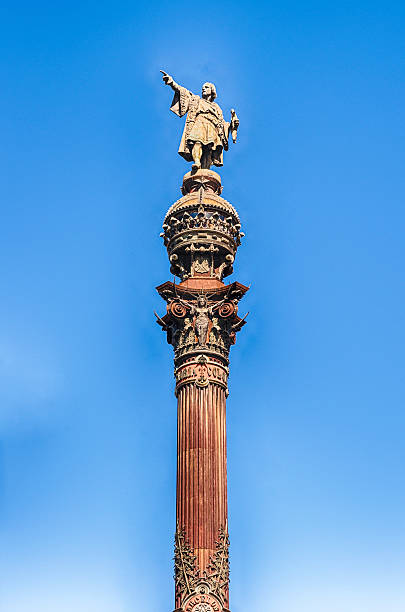 istock Columbus monument in Barcelona, Catalonia, Spain 2207618559