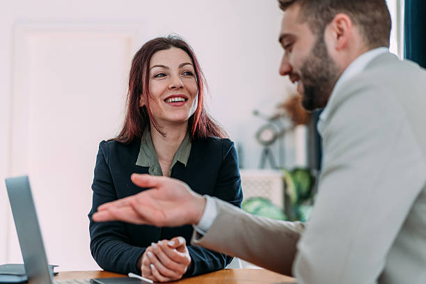 istock Business partners in meeting. 2207625634