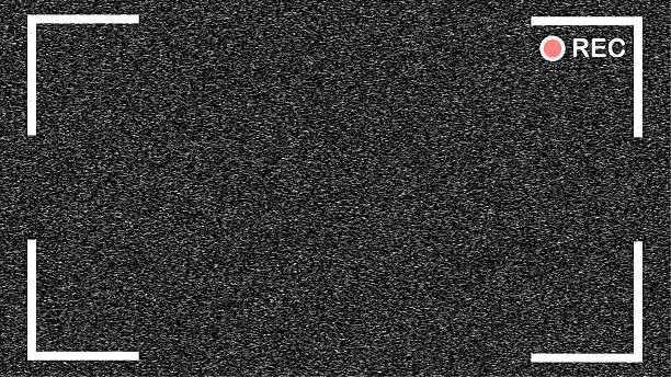 Video/Recording/Rec Frame Noise Screen Video/Recording/Rec Frame Noise Screen poor signal stock illustrations