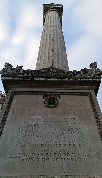 istock High old monument in London city 2207636312