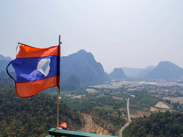 istock Nam Xai Viewpoint, Vang Vieng, Laos 2207636560