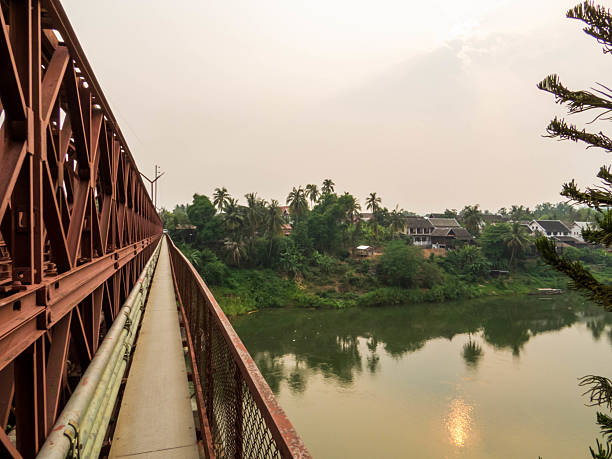 istock Old French Bridge, Luang Prabang, Laos 2207637229
