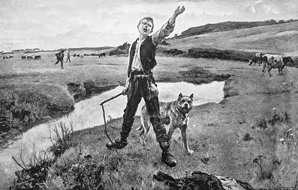 Illustration from 19th century.