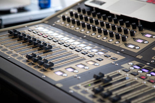 istock sound equipment of amplifier 2207644012
