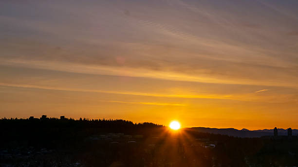 istock Sunrise View of Vancouver and Burnaby 2207645511
