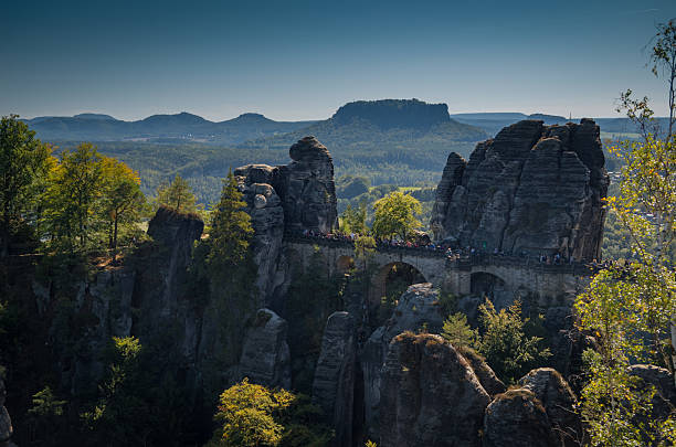 istock Saxon Switzerland Mountains. Bastei 2207648100