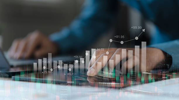 istock Business concept, Businessman using digital tablet analyzing and calculating financial data, finance and investment. Business strategy and planning. market research, economic growth. 2207648716