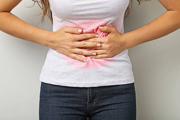 istock Woman having stomach ache 2207653384