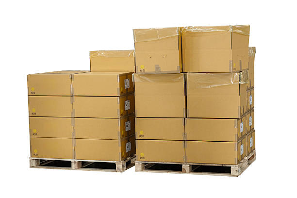 istock products load on forklift trolley pallet isolated on white background with clipping path 2207660377