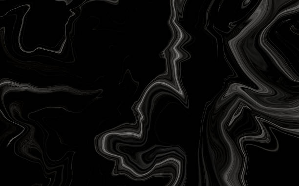 istock Black white marble oil ink liquid swirl texture for do ceramic counter dark abstract light background tile marble natural for interior decoration and outside. 2207660561