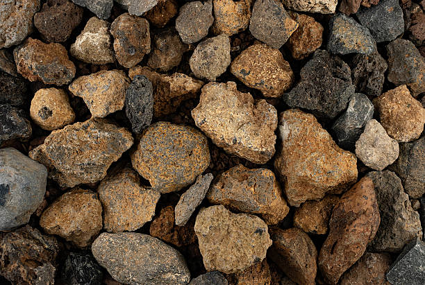 istock Close-up background texture of stones in different colors 2207662402