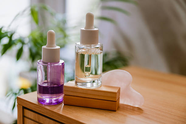istock Anti aging bakuchiol face serum 2207663276