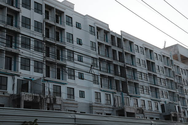 istock A Modern Residential Building is currently Under Construction in an Urban Environment 2207667354