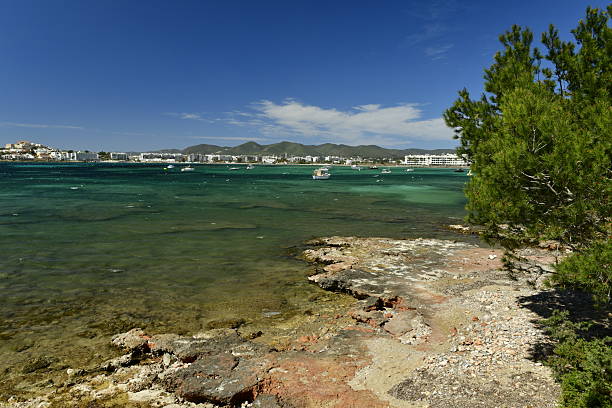 A beautiful natural beach in Spring.
