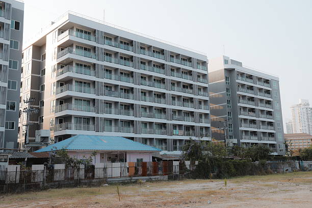 istock A modern apartment complex nestled within the rapidly growing urban development area 2207672046