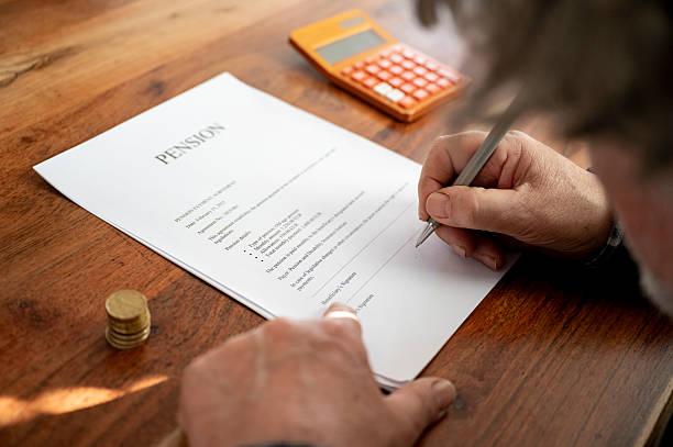 istock Signing a pension agreement 2207676278