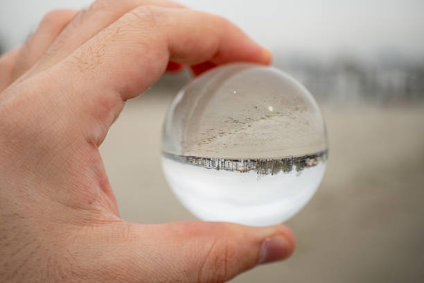 istock Lensball crystal ball landscape shot 2207679521