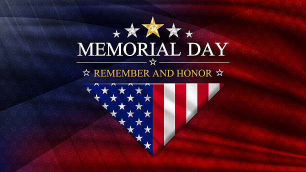 istock Memorial day banner background. National holiday of the USA.  Remember and honor. Vector illustration. 2207680471