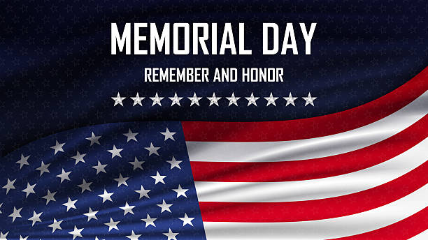 istock Memorial day banner background. National holiday of the USA.  Remember and honor. Vector illustration. 2207680490