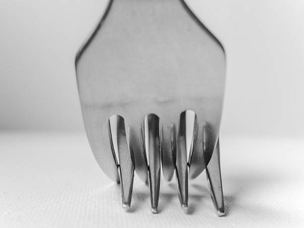 istock Close up of a fork with the letters A and D on it 2207683055