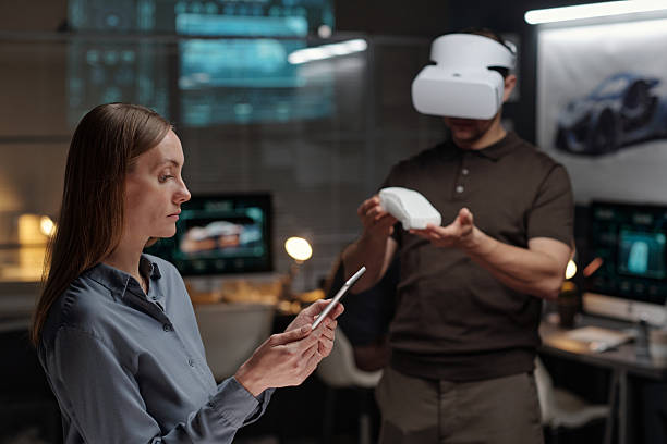 istock Businesswoman looking at tablet screen 2207685099