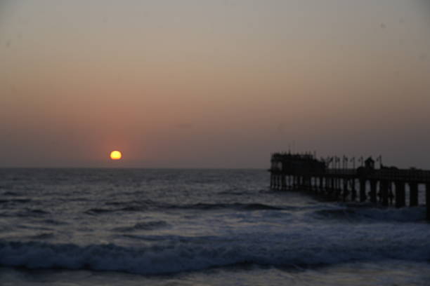 sunset over Atlantic Ocean