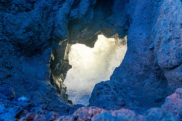 istock Rock formations by the sea, Los Hervideros 2207696417