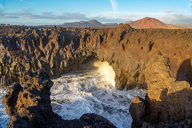 istock Rock formations by the sea, Los Hervideros 2207696441