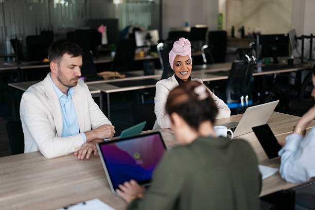 istock Business people having a meeting in the office 2207697862