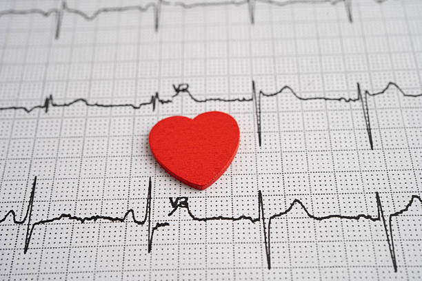 istock Electrocardiogram ECG heart wave, heart attack, cardiogram report. 2207698873