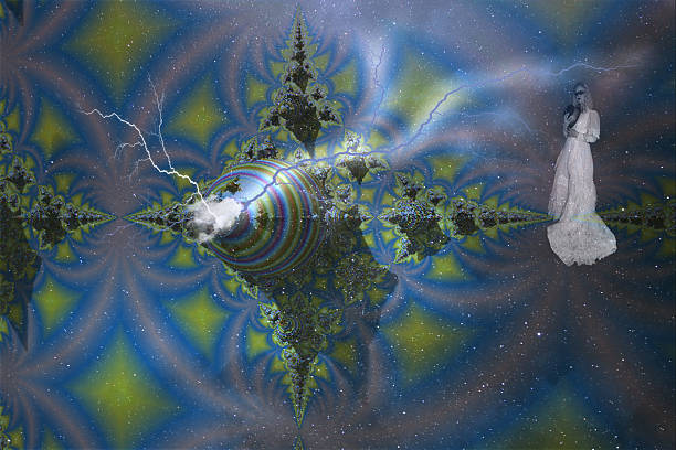 My art and photos blended together in photoshop. Planets, other worlds, energy and fantasy.