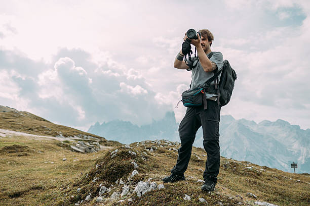 istock Capturing breathtaking moments in the Dolomites during a scenic hike 2207721078