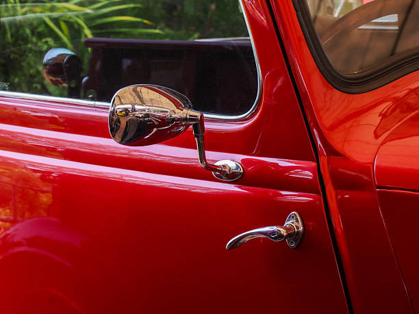 istock A door handle of a retro car 2207727554