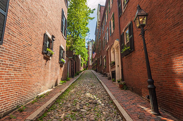istock Acorn Street in Boston, Massachusetts 2207729599