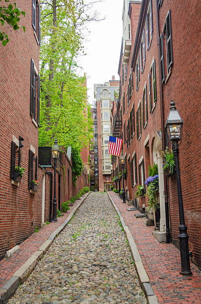 istock Acorn Street in Boston, Massachusetts 2207729882