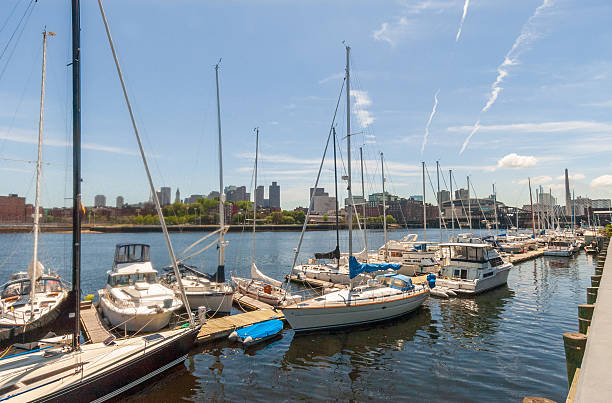 istock The Boston Harbor in Massachusetts 2207730274